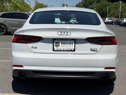Glacier White Metallic 2018 Audi A5 2.0T Premium Plus