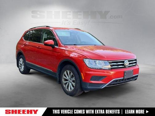Habanero Orange Metallic 2018 Volkswagen Tiguan 2.0T SE
