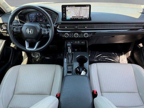 Platinum White Pearl 2024 Honda Civic Touring