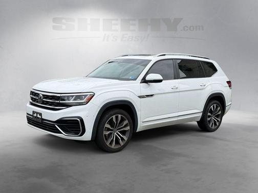 White 2021 Volkswagen Atlas 3.6L SEL