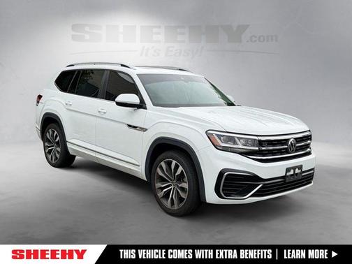 White 2021 Volkswagen Atlas 3.6L SEL