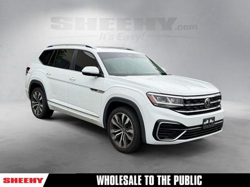 White 2021 Volkswagen Atlas 3.6L SEL