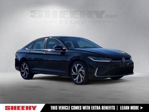 Deep Black 2025 Volkswagen Jetta 1.5T SEL