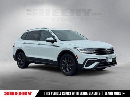 Pure White 2022 Volkswagen Tiguan 2.0T SE 4MOTION