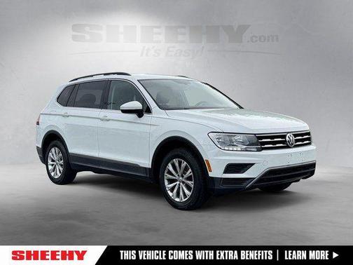 Pure White 2018 Volkswagen Tiguan 2.0T SE 4MOTION