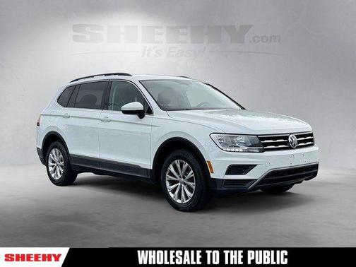 Pure White 2018 Volkswagen Tiguan 2.0T SE 4MOTION