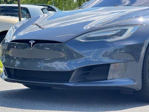 Titanium Metallic 2016 Tesla Model S 90D