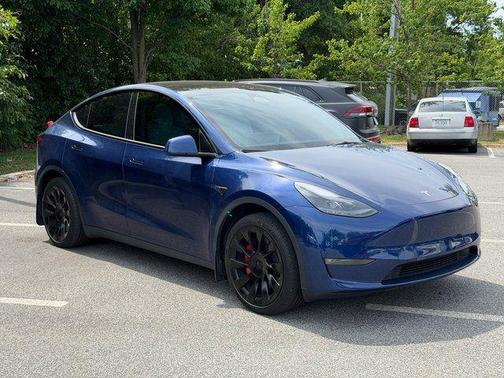 Deep Blue Metallic 2023 Tesla Model Y Long Range Dual Motor All-Wheel Drive
