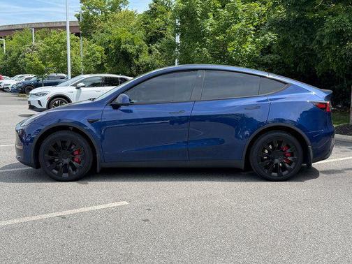 Deep Blue Metallic 2023 Tesla Model Y Long Range Dual Motor All-Wheel Drive