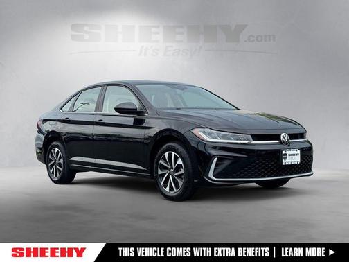 Deep Black Pearl 2026 Volkswagen Jetta 1.4T S