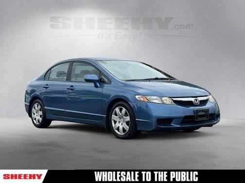Atomic Blue Metallic 2009 Honda Civic LX