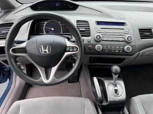 Atomic Blue Metallic 2009 Honda Civic LX