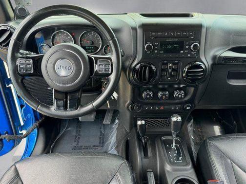 Hydro Blue Pearl Coat 2014 Jeep Wrangler Unlimited Altitude