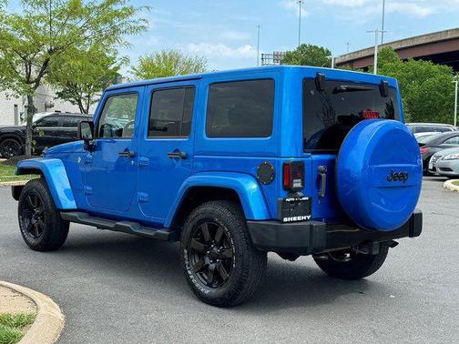 Hydro Blue Pearl Coat 2014 Jeep Wrangler Unlimited Altitude