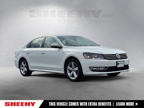 Candy White 2015 Volkswagen Passat 1.8T Limited Edition