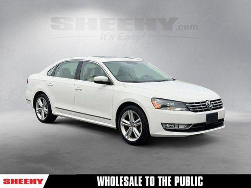 Candy White 2014 Volkswagen Passat 1.8T Auto SEL Premium