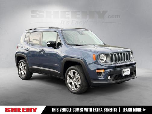Slate Blue Pearlcoat 2022 Jeep Renegade Limited