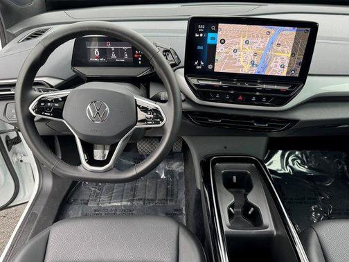 Opal White 2023 Volkswagen ID.4 AWD Pro S
