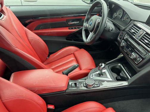 White 2015 BMW M4 Base