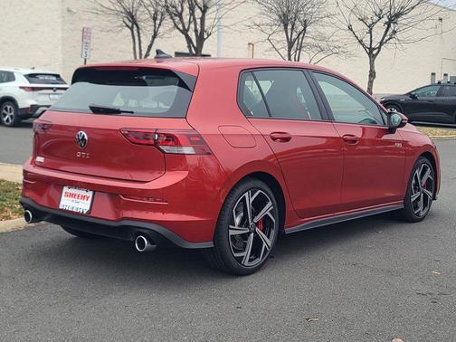 Red Metallic 2026 Volkswagen Golf GTI 2.0T SE DSG