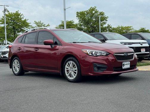 Venetian Red Pearl 2017 Subaru Impreza 2.0i Premium