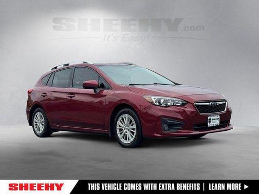 Venetian Red Pearl 2017 Subaru Impreza 2.0i Premium