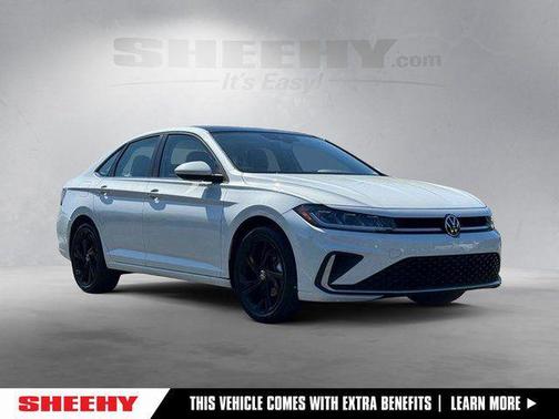 Opal White 2025 Volkswagen Jetta 1.5T SE