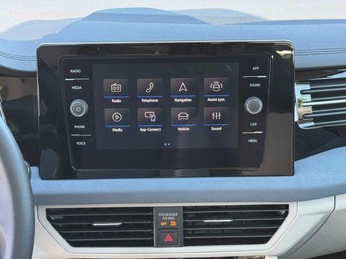 Opal White 2025 Volkswagen Jetta 1.5T SE