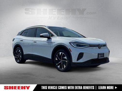 Glacier White 2022 Volkswagen ID.4 Pro S