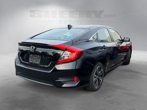 Black 2017 Honda Civic EX-T