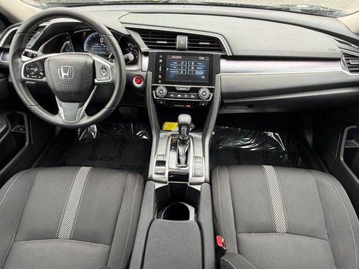 Black 2017 Honda Civic EX-T