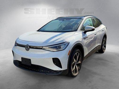 Opal White 2023 Volkswagen ID.4 AWD Pro S