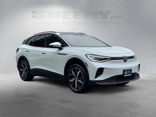 Opal White 2023 Volkswagen ID.4 AWD Pro S