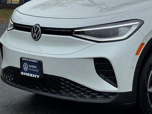 Opal White 2023 Volkswagen ID.4 AWD Pro S