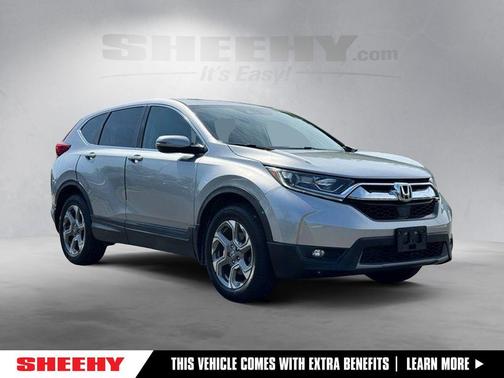 Lunar Silver Metallic 2017 Honda CR-V EX-L
