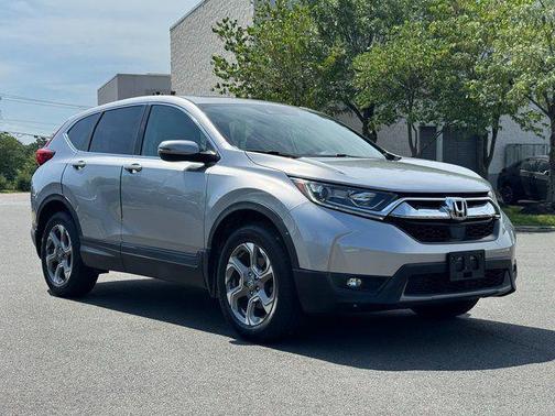Lunar Silver Metallic 2017 Honda CR-V EX-L