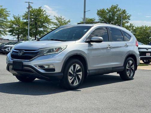 Alabaster Silver Metallic 2016 Honda CR-V Touring