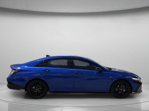 Intense Blue 2025 Hyundai ELANTRA N Line