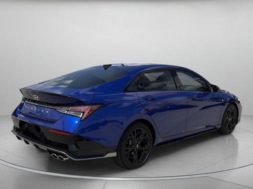 Intense Blue 2025 Hyundai ELANTRA N Line