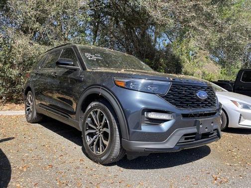 STONE BLUE METALLIC 2023 Ford Explorer ST-LINE