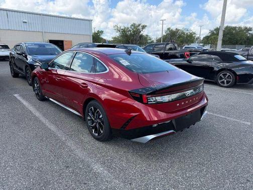 Ultimate red 2025 Hyundai SONATA SEL
