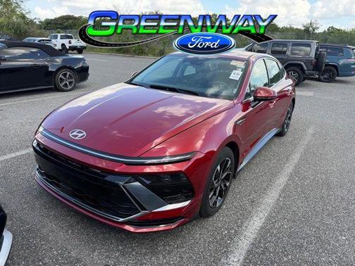 Ultimate red 2025 Hyundai SONATA SEL