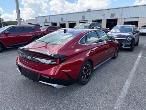 Ultimate red 2025 Hyundai SONATA SEL
