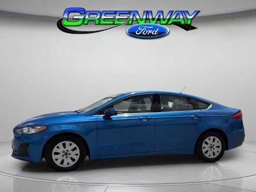 VELOCITY BLUE 2019 Ford Fusion S