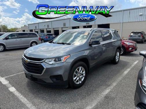 Satin Steel Metallic 2020 Chevrolet Traverse LS