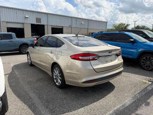 WHITE GOLD 2017 Ford Fusion Hybrid S