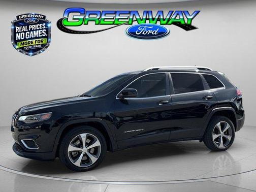 Diamond Black Crystal Pearlcoat 2019 Jeep Cherokee Limited
