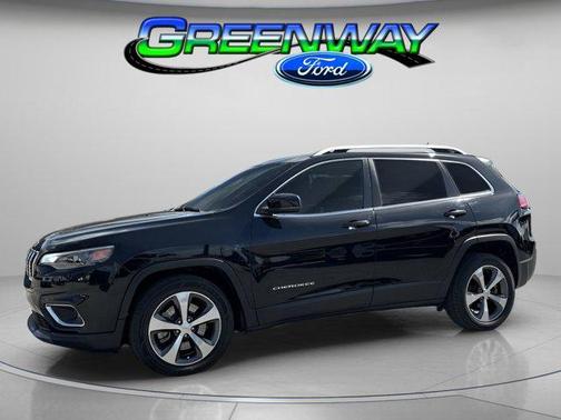 Diamond Black Crystal Pearlcoat 2019 Jeep Cherokee Limited