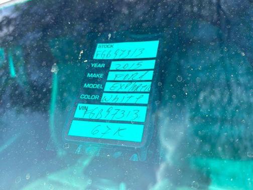 WHITE PLATINUM MET TRI-COAT 2015 Ford Explorer Limited