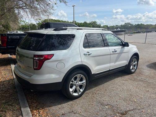 WHITE PLATINUM MET TRI-COAT 2015 Ford Explorer Limited